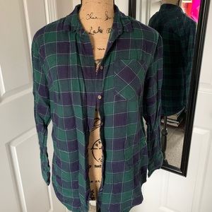 Green Cozy Women’s Flannel